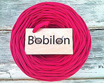 Пряжа трикотажна Bobilon Mini (5-7 мм), фуксія Пряжа трикотажна Bobilon Mini (5-7 мм), фуксія