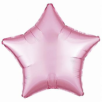 Куля повітряна 18" Зірка рожева Ф, 3204-0004