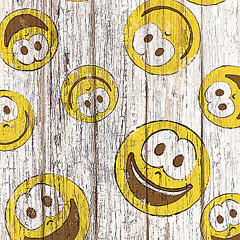 Декупажні серветки "Smiley", 33*33 см, 18,5 г/м², Abiente Декупажні серветки "Smiley", 33*33 см, 18,5 г/м², Abiente
