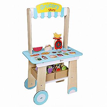 Игрушка деревянная Classic World "Продуктовая скамейка", 4151