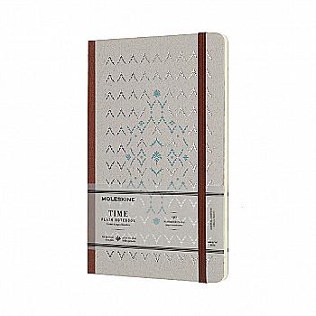 Блокнот Коричневый средний нелинованный, Moleskine Time, LCTM33P Блокнот Коричневый средний нелинованный, Moleskine Time, LCTM33P