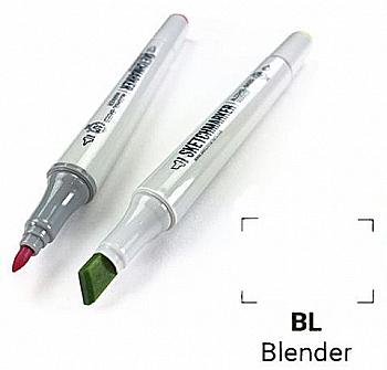Маркер SKETCHMARKER, 2 пера: долото и тонкое, Blender - Блендер, SM-BL Маркер SKETCHMARKER, 2 пера: долото и тонкое, Blender - Блендер, SM-BL