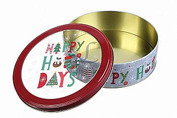 Подарункова коробка бляшана маленька, 63-913