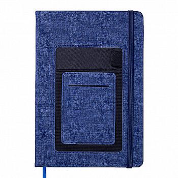 Блокнот діловий Comfort А5 96 арк. чистий, обкл. штучна шкіра, синій, BM.295009-02 Блокнот діловий Comfort А5 96 арк. чистий, обкл. штучна шкіра, синій, BM.295009-02