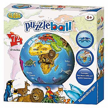 Ravensburger Пластмассовые 3D пазлы с акс "Земна Шар "72 элем, 12126 Ravensburger Пластмассовые 3D пазлы с акс "Земна Шар "72 элем, 12126