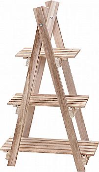 Підставка для квітів дерев`яна 86*27,5 см (3 яруси), KR2000200