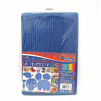 Фетр листовий А4 HARD 170GSM 1,2 мм синій, HQ170-020