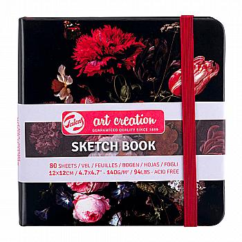 Блокнот для графики Art Creation, Натюрморт с цветами, 140 г/м², 12*12 см, 80 л, Royal Talens Блокнот для графики Art Creation, Натюрморт с цветами, 140 г/м², 12*12 см, 80 л, Royal Talens