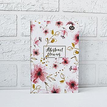 Блокнот А5 "Abstract flowers" white, 902477 TM Profiplan Блокнот А5 "Abstract flowers" white, 902477 TM Profiplan
