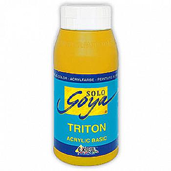 Краска акриловая глянцевая "Solo Goya" Triton 20 мл, желтый кукурузный, KR-17303R Краска акриловая глянцевая "Solo Goya" Triton 20 мл, желтый кукурузный, KR-17303R