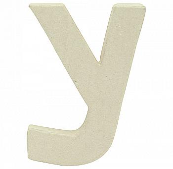 Заготовка из папье-маше Буква-крафт "y" 1,5*8,5*12 см, AC837C ТМ "Clairefontaine" Заготовка из папье-маше Буква-крафт "y" 1,5*8,5*12 см, AC837C ТМ "Clairefontaine"