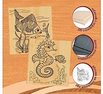 Набор для выжигания по дереву № 2, 96228
