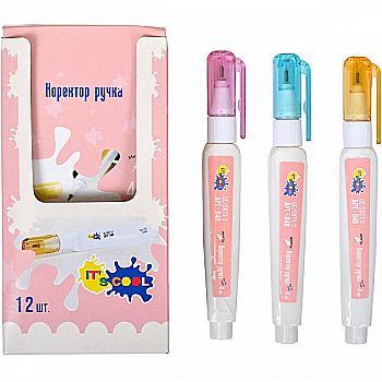 Коректор-ручка металевий накінечник 4мл, It`s cool, 848 Коректор-ручка металевий накінечник 4мл, It`s cool, 848