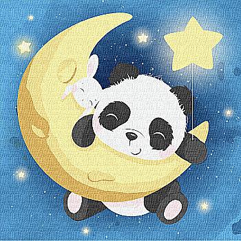 Набір для розпису по номерах 30*30 см "Казкові сни", KHO6006