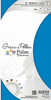 Конверт декоративный Pollen зернистый 110*220 мм/120 г, Sky blue/Голубое небо, 33465C Конверт декоративный Pollen зернистый 110*220 мм/120 г, Sky blue/Голубое небо, 33465C