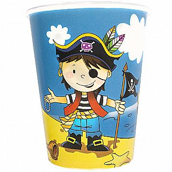 Стакан бумажный Маленький пират, 250 мл 6 ед., 1502-1292