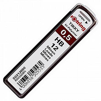 Грифель 0,5 мм НВ Rotring S0312650