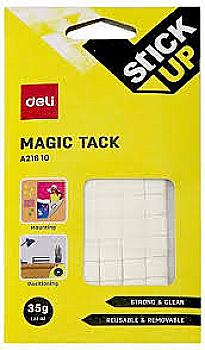 Клей многоразовый, 60 шт, Deli EA21610 Tack 75017 Клей многоразовый, 60 шт, Deli EA21610 Tack 75017