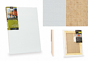 Підрамник, 25*35 см, крупне зерно, олійний грунт, льон, ROSA Підрамник, 25*35 см, крупне зерно, олійний грунт, льон, ROSA