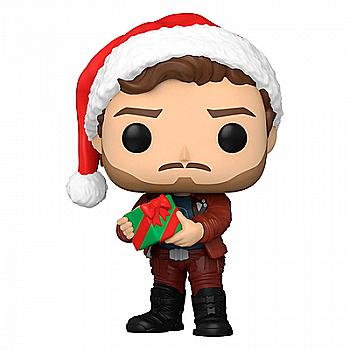 Фігурка Funko Pop серії "Вартові галактики: Holiday Special" – Зоряний Лорд, 64333 Фігурка Funko Pop серії "Вартові галактики: Holiday Special" – Зоряний Лорд, 64333