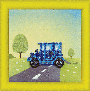 Набір для вишивання бісером Б-621 10*10 см ТМ "Чарівна мить"