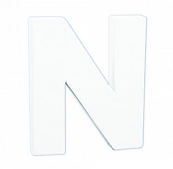 Заготовка из папье-маше Буква "N" 1,5*10,5*12 см, AC743C ТМ "Clairefontaine" Заготовка из папье-маше Буква "N" 1,5*10,5*12 см, AC743C ТМ "Clairefontaine"