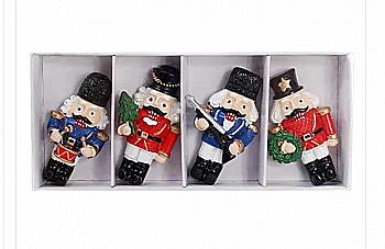 Набір магнітів "Лускунчик" 6 см, 4 шт., 741-101 Набір магнітів "Лускунчик" 6 см, 4 шт., 741-101