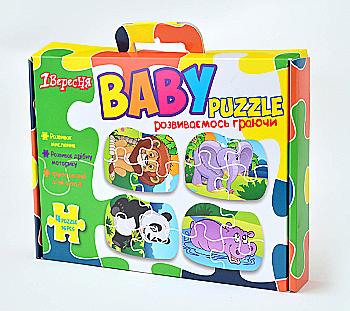 Набор для творчества Пазлы мягкие "Африка", 953121