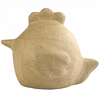 Заготівка з пап`є-маше "Курка" 12,5*19*14 см, SA186C ТМ "Clairefontaine" Заготівка з пап`є-маше "Курка" 12,5*19*14 см, SA186C ТМ "Clairefontaine"