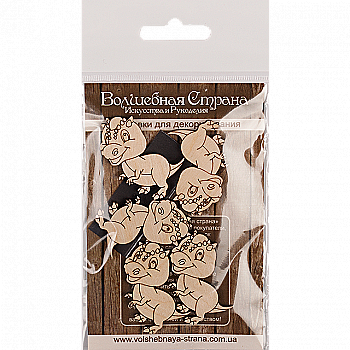 Заготовка деревянная для декорирования, FLC-076
