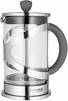 Френч-прес Crystal Grey, 1 л, RDS-840 Rondell Френч-прес Crystal Grey, 1 л, RDS-840 Rondell
