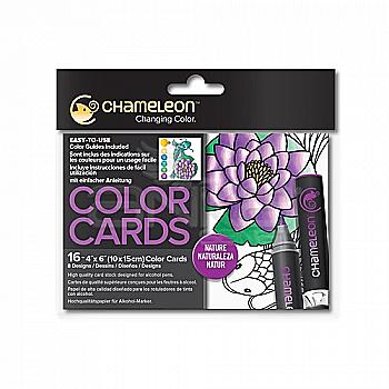 Розмальовка Chameleon Color Cards - Nature, CC0101 Розмальовка Chameleon Color Cards - Nature, CC0101