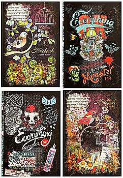 Блокнот В5 80 арк., інтегр. обкл., лінія, 16101/1697 (0880) Блокнот В5 80 арк., інтегр. обкл., лінія, 16101/1697 (0880)