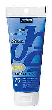 Краска акриловая "Studio" 100 мл Ультрамарин светлый, 837025 Краска акриловая "Studio" 100 мл Ультрамарин светлый, 837025