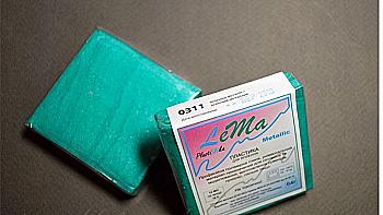 Пластика "Lema Metallic", зеленый металлик 0,064 кг, 0311 Пластика "Lema Metallic", зеленый металлик 0,064 кг, 0311