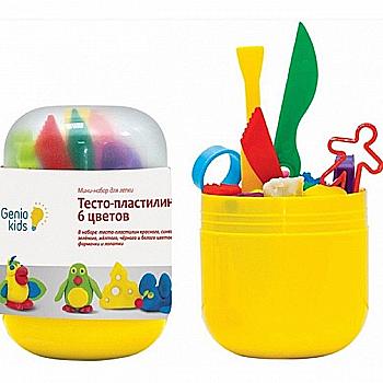 Міні-набір для ліплення "Тісто-пластилін 6 кольорів" TA1065