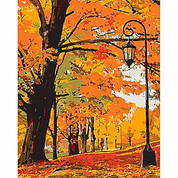 Набір для розпису по номерах 40*50 см "Золота осінь", 953901