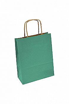 Крафт пакет с ручкой "Ecobag" 240*100*320, 90 г, зеленый, Е1001307 Крафт пакет с ручкой "Ecobag" 240*100*320, 90 г, зеленый, Е1001307