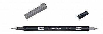Маркер-блендер двосторонній ABT BrushPen ABT-N55, холодний сірий-7 ТМ "Tombow" Маркер-блендер двосторонній ABT BrushPen ABT-N55, холодний сірий-7 ТМ "Tombow"
