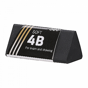 Ластик Deli EH01720 черный треуг. Scribe 40x19x19мм супермягкий (70657) Ластик Deli EH01720 черный треуг. Scribe 40x19x19мм супермягкий (70657)