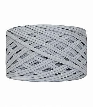 Пряжа трикотажна Bobilon Medium (7-9 мм), срібло Пряжа трикотажна Bobilon Medium (7-9 мм), срібло