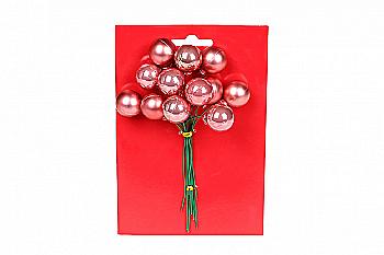 Гроно ягід для декору 2 см, темно-рожевий, 898-228 Гроно ягід для декору 2 см, темно-рожевий, 898-228