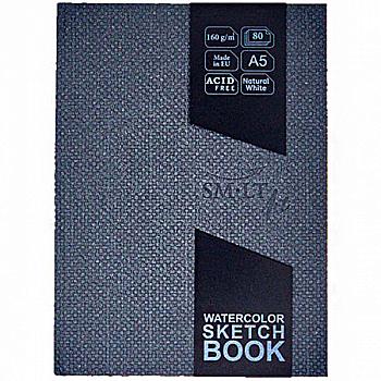 Блокнот для акварелі Travelbook А5, 160 г/м², 80 арк, Smiltainis Блокнот для акварелі Travelbook А5, 160 г/м², 80 арк, Smiltainis