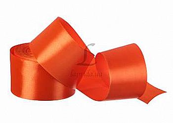 Лента атлас 48 мм-23 м, 144 оранжевая, 5-2364