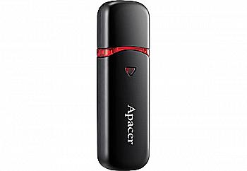 Флеш-драйв Apacer 64GB USB 2.0 black, AH333