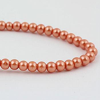 Намисто 6 мм (нитка 80 см*145 шт)  040PD,6mmrd Crystal Art  Намисто 6 мм (нитка 80 см*145 шт)  040PD,6mmrd Crystal Art