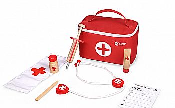 Іграшка дерев`яна Classic World "Набір лікаря", 4161 Іграшка дерев`яна Classic World "Набір лікаря", 4161