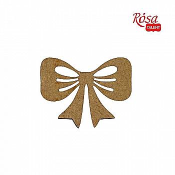 Мини-заготовка Бант 2, МДФ, 1 шт, Rosa Talent (10) Мини-заготовка Бант 2, МДФ, 1 шт, Rosa Talent (10)