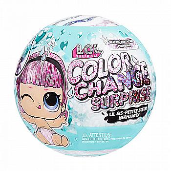 Набір ігровий з лялькою L.O.L. Surprise! серії "Glitter Color Change" - Сестрички (в асорт.), 585305 Набір ігровий з лялькою L.O.L. Surprise! серії "Glitter Color Change" - Сестрички (в асорт.), 585305