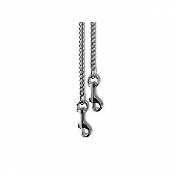 Цепочка 38 см хром, (d-1,8 мм)2 Vx41814